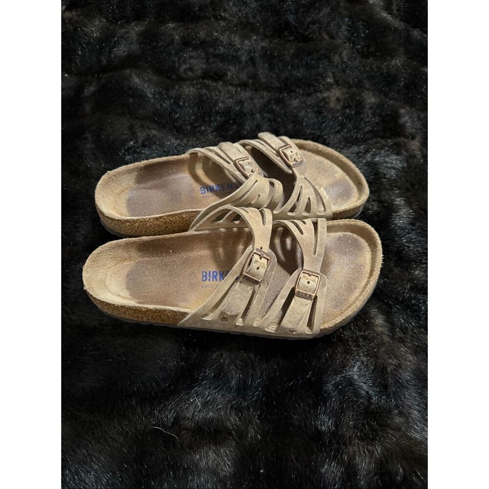 Birkenstock Women’s Granada Suede Slide Sandals